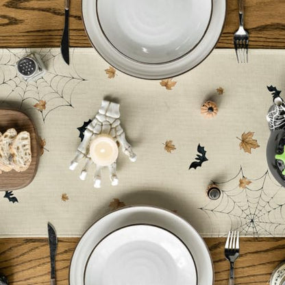 Artoid Mode 210 GSM Halloween Table Runner Home Party Decor 13x48 Inch - size: 13" x 48", Table Runner