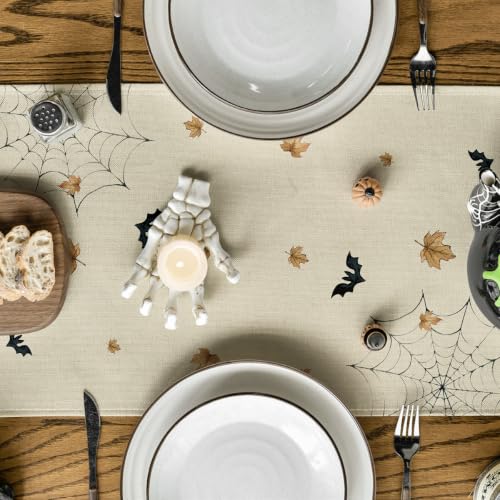 Artoid Mode 210 GSM Halloween Table Runner Home Party Decor 13x120 Inch - size: 13" x 120", Table Runner