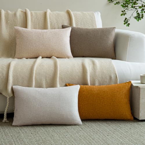a moment Waterproof Throw Pillow Covers Set of 4,20x12 Inch Outdoor Stain Resistant Pet Friendly Pillowcases Cushion Covers for Patio Sofa and Living Room,Earth's Rhythm - color: Earth's Rhythm, size: 20" x 12" (Pack of 4)