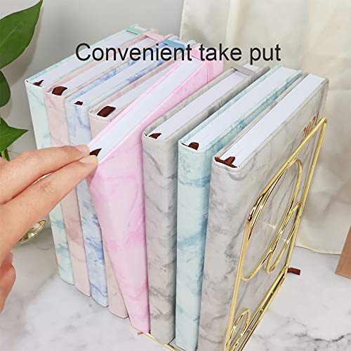 Metal Gold Bookends,Beautiful, Not Rusty, 5.3 in × 3.9 in × 7.6 in - color: Gold Circle