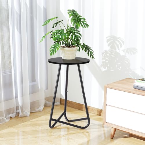 Plant Stand Indoor,Small Plant Table,Metal Display Rack,Black,20 In - color: Black, size: 20 In