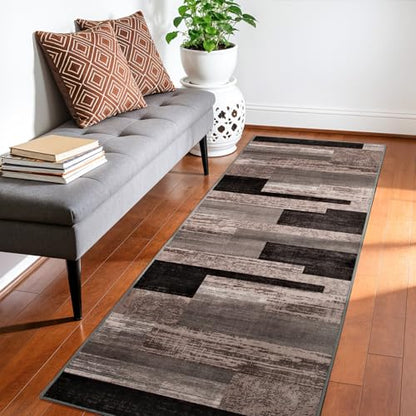 LIANLAM 2x6 Washable Runner Rug for Hallway&Kitchen(2x6,Chocolate) - color: Chocolate, size: 2' x 6' (Rectangular)