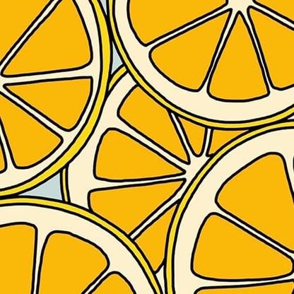 Kitchen Rugs for Floor 2 Pcs Memory Foam Padded Anti Fatigue Kitchen Mat - color: Lemon