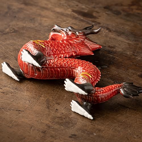 Feng Shui Ceramic Dragon Figurine