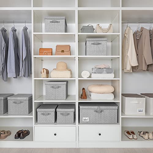 GRANNY SAYS Extra Large Storage Bins with Lids, Closet Bins, Gray - color: Gray, size: Extra Large - 1 Pack