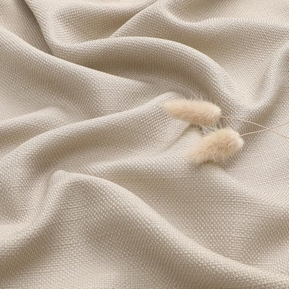 Linen Window Curtains for Bedroom 54 Inch Length 2 Panels Set - color: Linen, size: 40"W x 54"L (Pack of 2)
