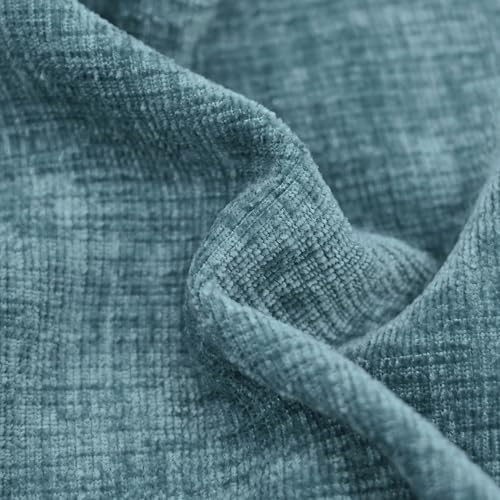CaliTime Decorative Couch Throw Pillow Covers 16 X 16 Inches Smoke Blue - color: Smoke Blue, size: 16" x 16" (Pack of 2)