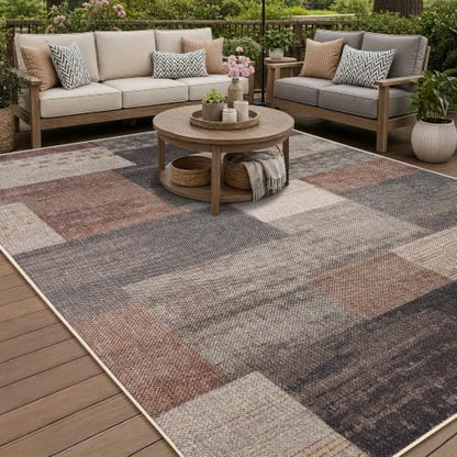 Modern Geometric Carpet Runners for Hallway 6ft, Washable Kitchen Runner - color: Beige, size: 2x6ft