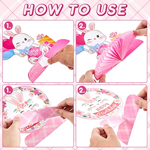 Epakh 10 Pcs Bunny Party Centerpiece Cute Rabbit Table Decorations - style: Bunny