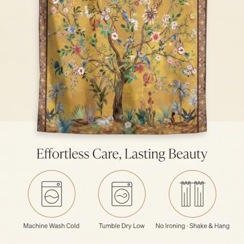 HMS Happy Memories Door Curtain, Tree of Life, 52"x84", 1 Panel - color: Tree of Life