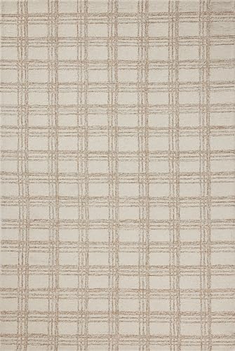 Loloi Chris Loves Julia Polly Cream/Sand 2'-3" x 3'-9" Accent Rug - color: Cream / Sand, size: 2'3" x 3'9" (Rectangular)