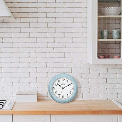 Presentime Chic Home Collection 10" Molly Clock - color: Blue