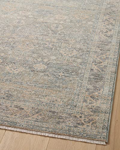 Loloi Angela Rose Blake Sky/Beige 9' x 13' Area Rug - color: Sky / Beige, size: 9' x 13' (Rectangular)