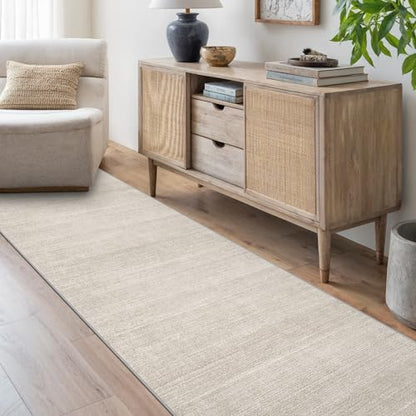 2x10 Runner Rug Non Slip, Washable Rug Runners for Hallways,Beige - color: Stripe-beige, size: 2' x 10' (Runner)
