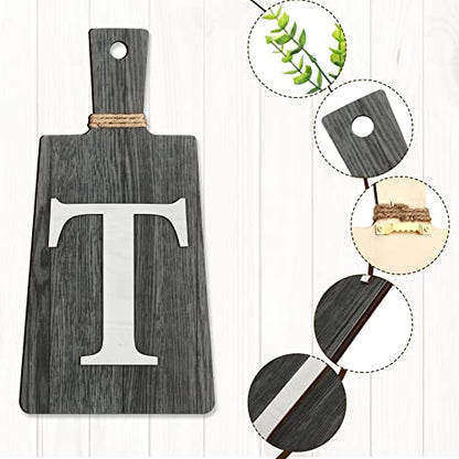 Jetec Cutting Board Eat Sign Set Wall Decor, Black, White, Gray - color: Black, White, Gray