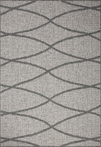 Loloi Rainier Dove/Grey 3'-11" x 5'-11" Accent Rug - color: Dove / Grey, size: 3'11" x 5'11" (Rectangular)