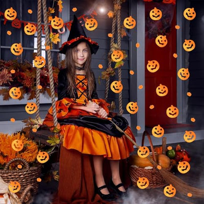 MARFOREVER Halloween Pumpkin Confetti Table Decorations - style: Halloween Pumpkin