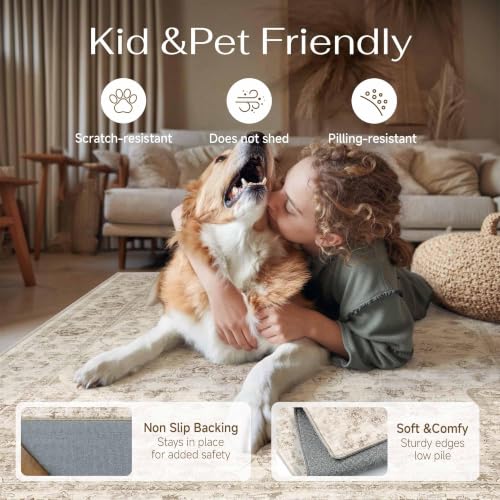 2 Piece Beige Neutral Kitchen Rug Set - color: Neutral | Beige, size: 24"x36"+30"x96"