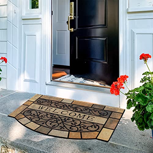 CHICHIC Front Door Mat 24"x36" Outdoors Mat Heavy Duty Welcome Mat, Vine - size: 2' x 3' (Rectangular)