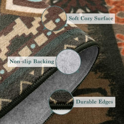 LIANLAM 8x10 Washable Area Rugs for Living Room and Bedroom(8x10,Bear) - color: Bear, size: 8' x 10' (Rectangular)