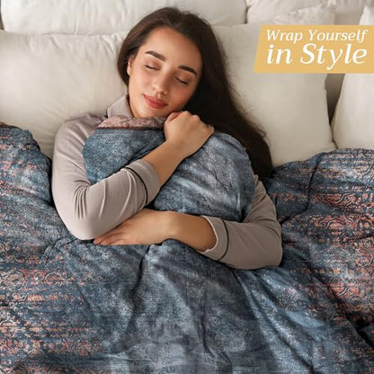 Maison d' Hermine Throw Blanket for Couch Lightweight Soft (50''X60'') - color: 012 - Imperfection, size: 50"x60"