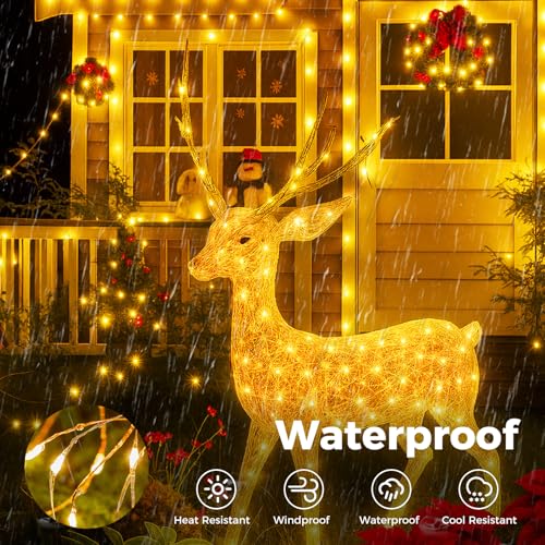 btfarm Fairy Lights Plug in with Remote, 660FT 2000 LED Twinkle Lights - color: Warm White, size: 1 Pack-660FT