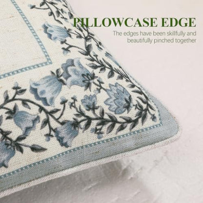 ISAENNE Designer Elegant Rectangle Throw Pillow Cover,Set of 2,28"x12" - color: Segerman a, size: 28" x 12" (Pack of 2)