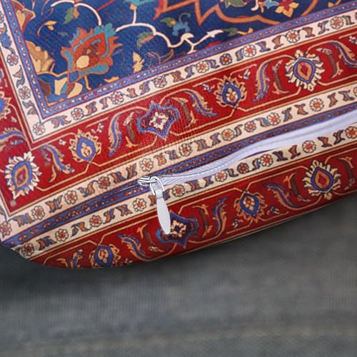 Britimes Throw Pillow Covers Set of 2, 18 x 18 Inch, Bohemian Red - color: Ethnic Tribal 11, size: 18" x 18" (Pack of 2)