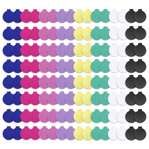 Qislee 200 Pack Compact Mirrors Bulk for Party Favors Purse Travel 8 Colors - color: 200 Pcs-8 Colors