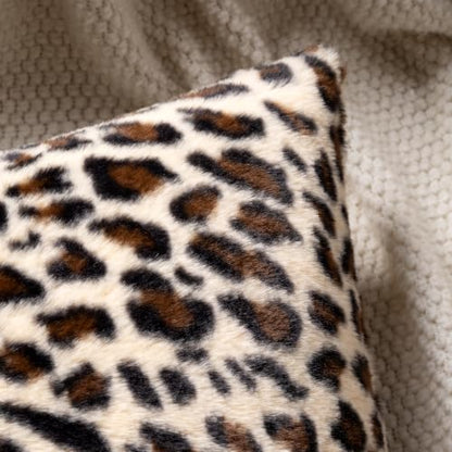 GALMAXS7 Cheetah Pillow Covers Leopard Throw Pillow Covers Set of 2, 18x18 - color: Leopard, size: 18" x 18" (Pack of 2)