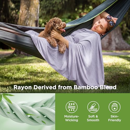 Bedsure Silky Soft Cooling Blanket for Hot Sleepers, Throw XL, Lavender - color: 04- Lavender, size: Throw Xl (50" X 70")