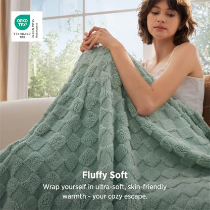 Bedsure Twin XL Blanket for Bed, Lightweight, Sage Green, 66"×90" - color: 01 Sage Green, size: Twin XL (66" X 90")
