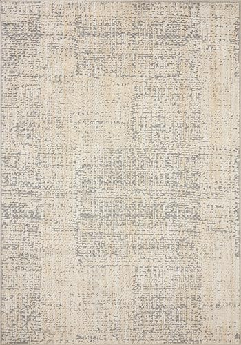 Loloi Amber Lewis Bexley Natural/Slate 2'-7" x 12'-0" Runner Rug - color: Natural / Slate, size: 2'7" x 12' (Rectangular)