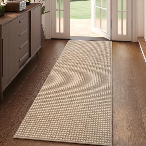 YDKGL Hallway Runner Rug Woven Washable Long Kitchen Runner Brown 2x5 ft - color: A- Brown, size: 2' x 5'