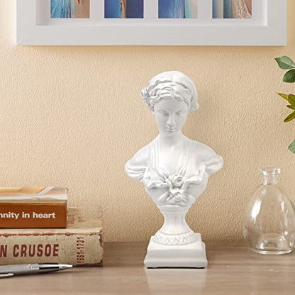 Norrclp Greek Statue of Venus Goddess, 8.6in Classic Roman Head Bust - color: Venus-8.6in
