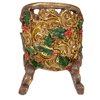 Northlight Sleigh Christmas Decoration - 8.75" - Brown and Gold
