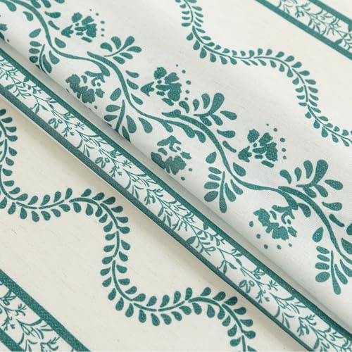 Teal Beach Theme Sheer Curtains, Summer Coastal Boho Farmhouse Linen Beachy Curtains for Bedroom Living Room Lake House 84 Inches Long - color: Teal, size: 50"W x 84"L (Pack of 2)