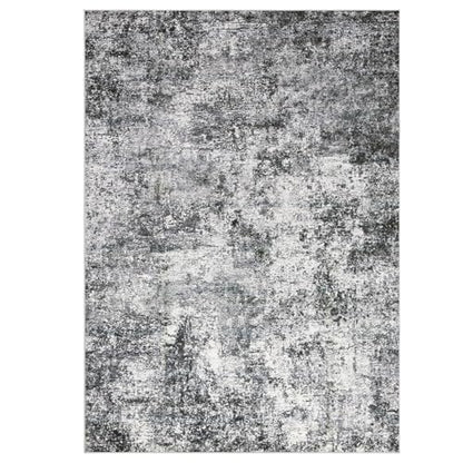 DMOYEST Area Rug Living Room Rugs 5x7 Washable Abstract Grey Carpet - color: Grey, size: 5' x 7' (Rectangular)