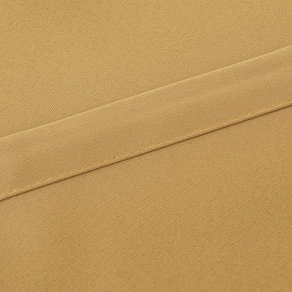 INLINAS Blackout Curtains with Sheer Overlay, Gold, 52x108 Inches - color: Gold, size: 52"W x 108"L (Pack of 2)