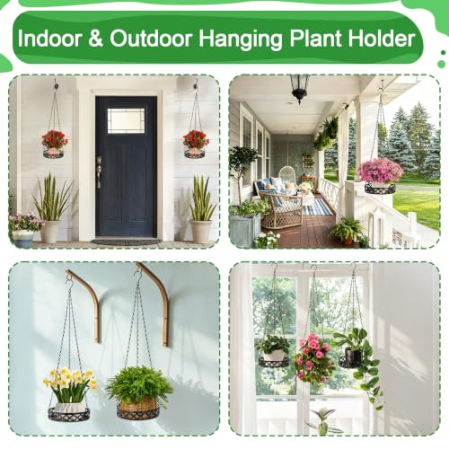OwnMy 8.6" Plant Hanger Indoor Outdoor, Hanging Planter for Indoor Plants - size: 8.6 Inch