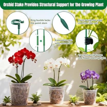 TRUEDAYS Orchid Pot 9 Pack, 3 Each of 4/5/6 Inch Plant Pot with Drainage - size: 4/5/6Inch-9Pack