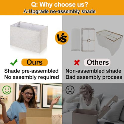 Lynnoland 21" Set of 2 Table lamp with USB A+C & AC Outlets, Touch Control 3-Way Dimmable Nightstand Lamps for Living Room Bedroom Office Reading, Linen Shade Touch Lamps, 3000K LED Bulbs Included - color: Natural Linen & Brushed Gold