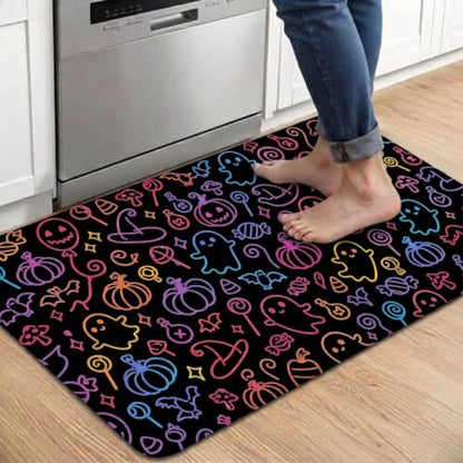 Laser Ghost Kitchen Comfort Mat 36x20in Anti-Fatigue Kitchen Mats - color: Laser Ghost