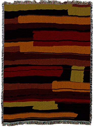 Pure Country Weavers Sante Fe Blanket - Southwest Native American Inspired - Gift Tapestry Throw Woven from Cotton - Made in the USA (72x54) - color: Sante Fe, size: Large