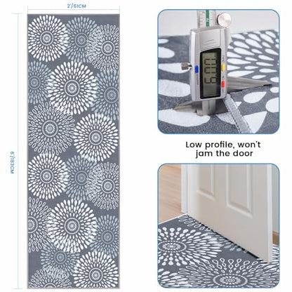 StepRite 2x6 Hallway Runner Rug, Washable Non-Slip Kitchen Rug for Entryway - size: 2' x 6' (Rectangular)
