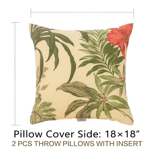 JMGBird Yellow Outdoor Pillows Waterproof Outdoor Pillow Covers - color: Grass