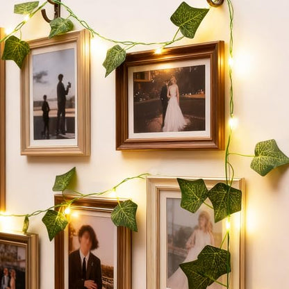Vine Fairy Lights, 33FT 100 LED Vines String Lights, 8 Modes, 1 Pack - color: IVY, size: 33 ft-100 LED-1 pack