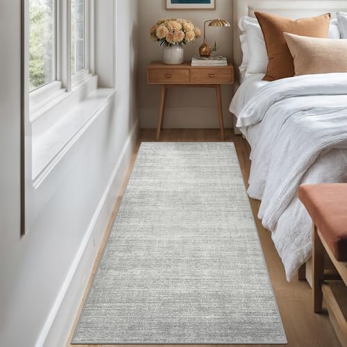 2x5 Runner Rug Non Slip, Washable Rug Runners for Hallways,Grey - color: Stripe-grey, size: 2' x 5' (Runner)