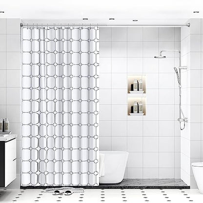 Chrome Tension Shower Curtain Rod – Adjustable 18-39 Inches, Fits 20-38 Inch Spaces, No Drill Rust Resistant Spring Rod for Bathroom, Kitchen, Bedroom, Balcony - color: Chrome, size: 18-39 inch