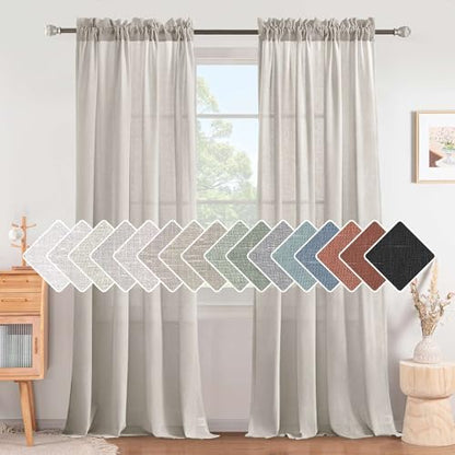 H.VERSAILTEX Pale Oak, 52 inch W X 96 inch L - color: Pale Oak, size: 52"W x 96"L (Pack of 2)